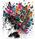 Color Explosion Graphic Tee