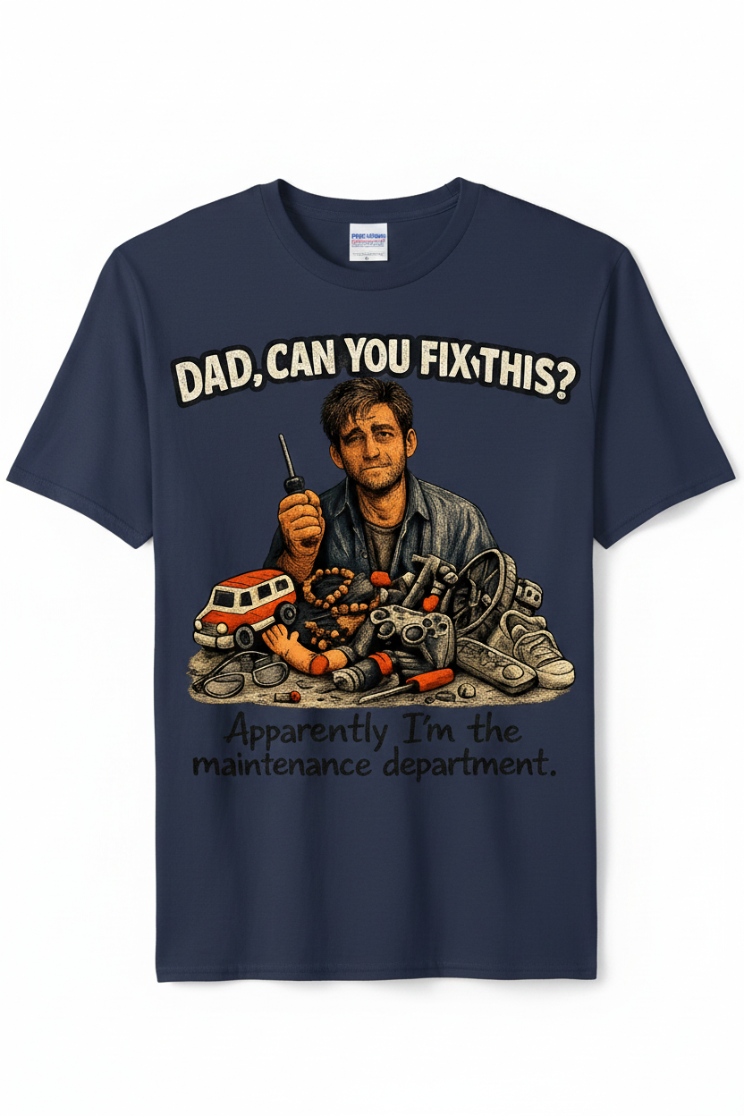 Dad Can You Fix This - Navy