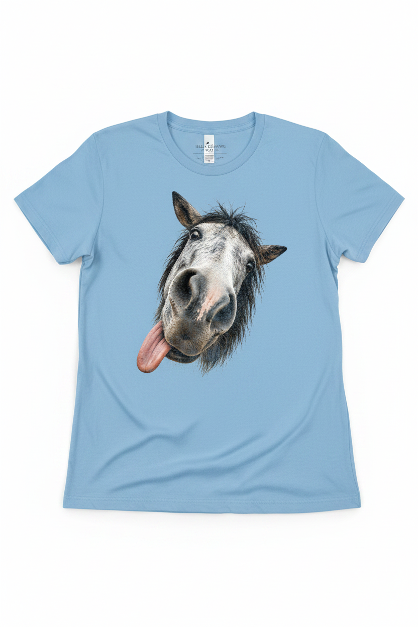 Horse 2 - Carolina Blue