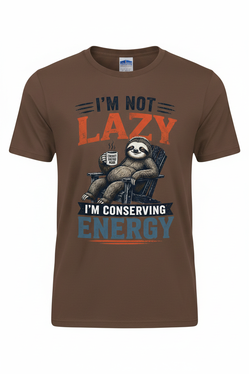 I'm Not Lazy - Brown
