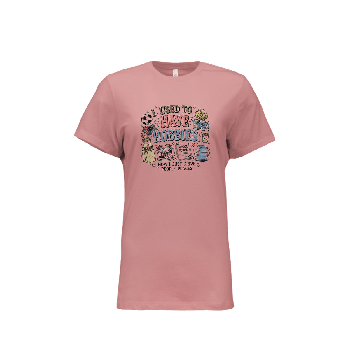I Used to Have Hobbies funny mom graphic tee
