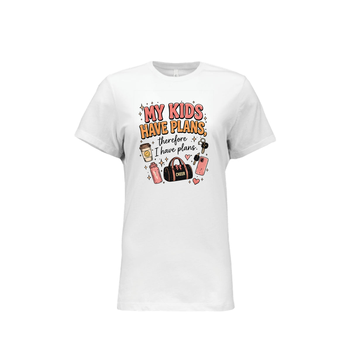 My Kids Have Plans Therefore I Have Plans funny mom graphic tee